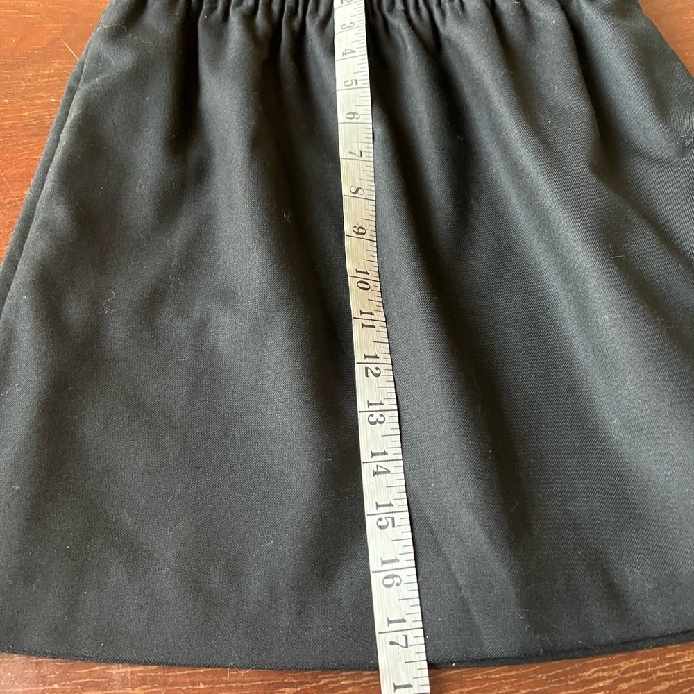 J. Crew wool blend skirt | black | size 4 - Picture 10 of 14